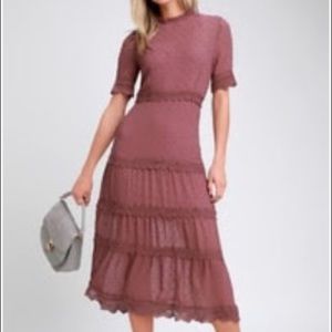 Lulus midi dress